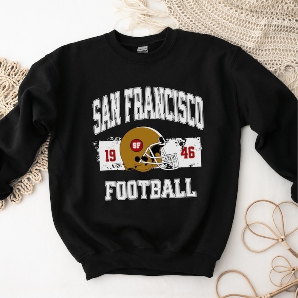 San Francisco Football, San Francisco Game Day, San Francisco 49ers Sweatshirt